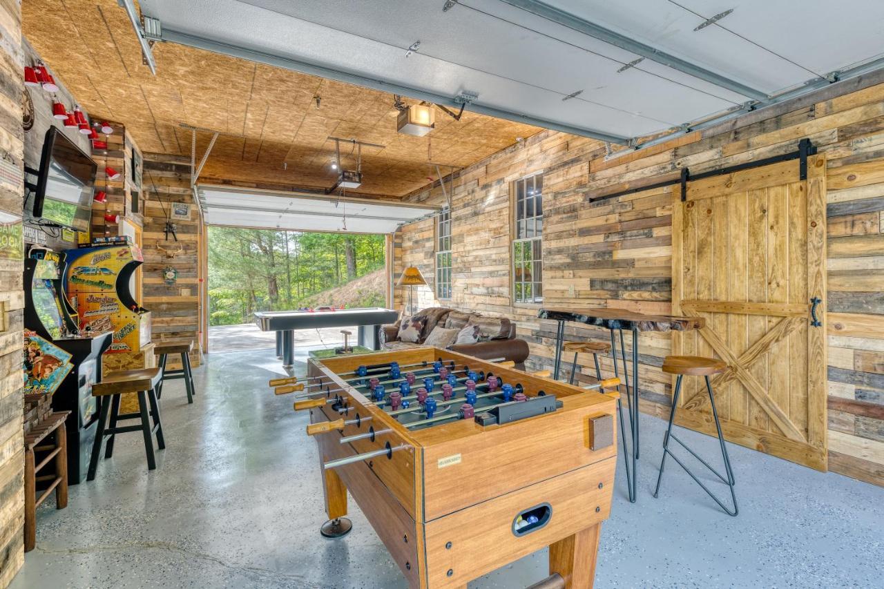 Trout N' About Your Blue Ridge Mountains Retreat, Hot Tub + Game Room! 엘리제이 외부 사진