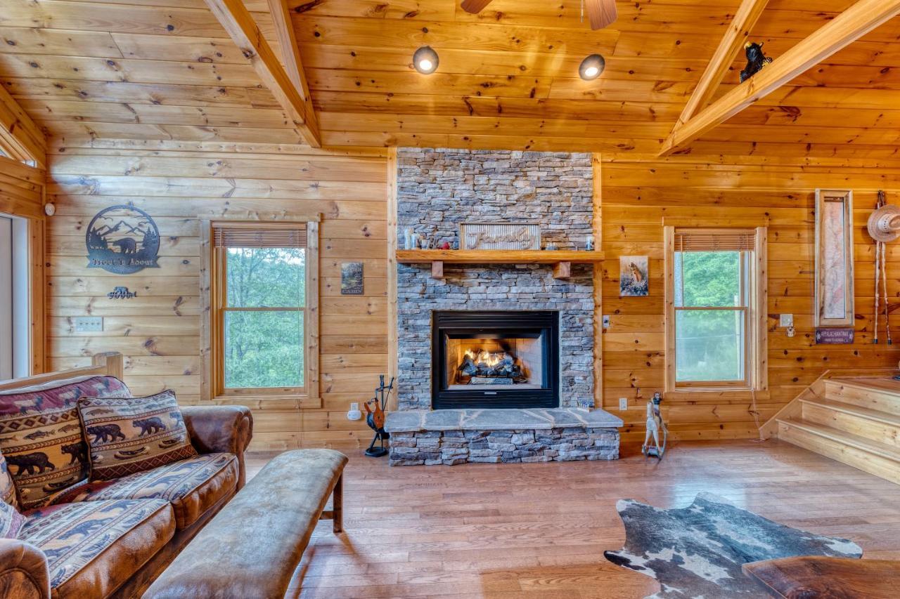 Trout N' About Your Blue Ridge Mountains Retreat, Hot Tub + Game Room! 엘리제이 외부 사진