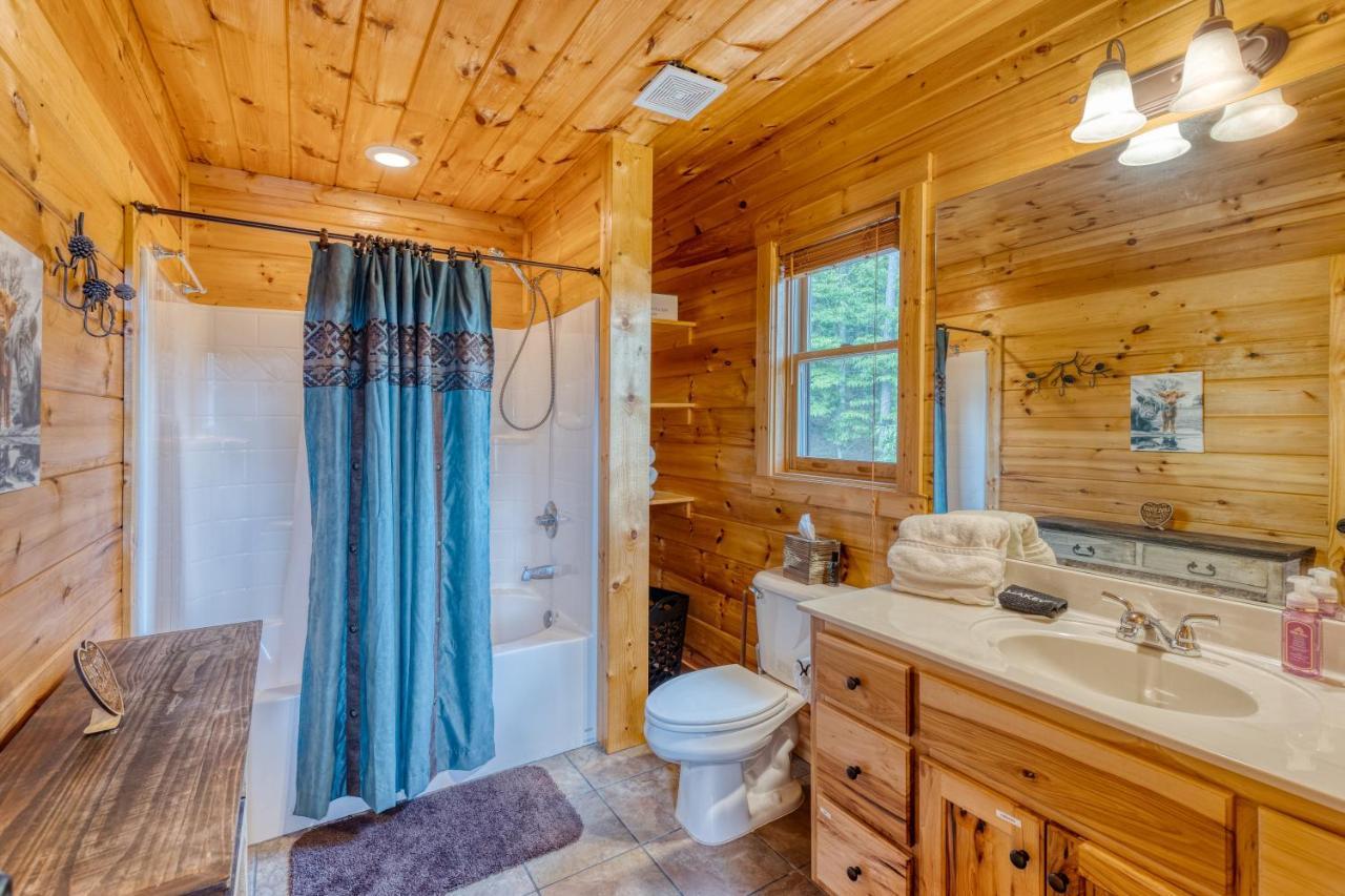 Trout N' About Your Blue Ridge Mountains Retreat, Hot Tub + Game Room! 엘리제이 외부 사진